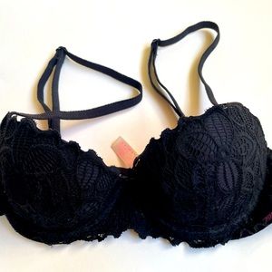 PINK push-up bra-wired